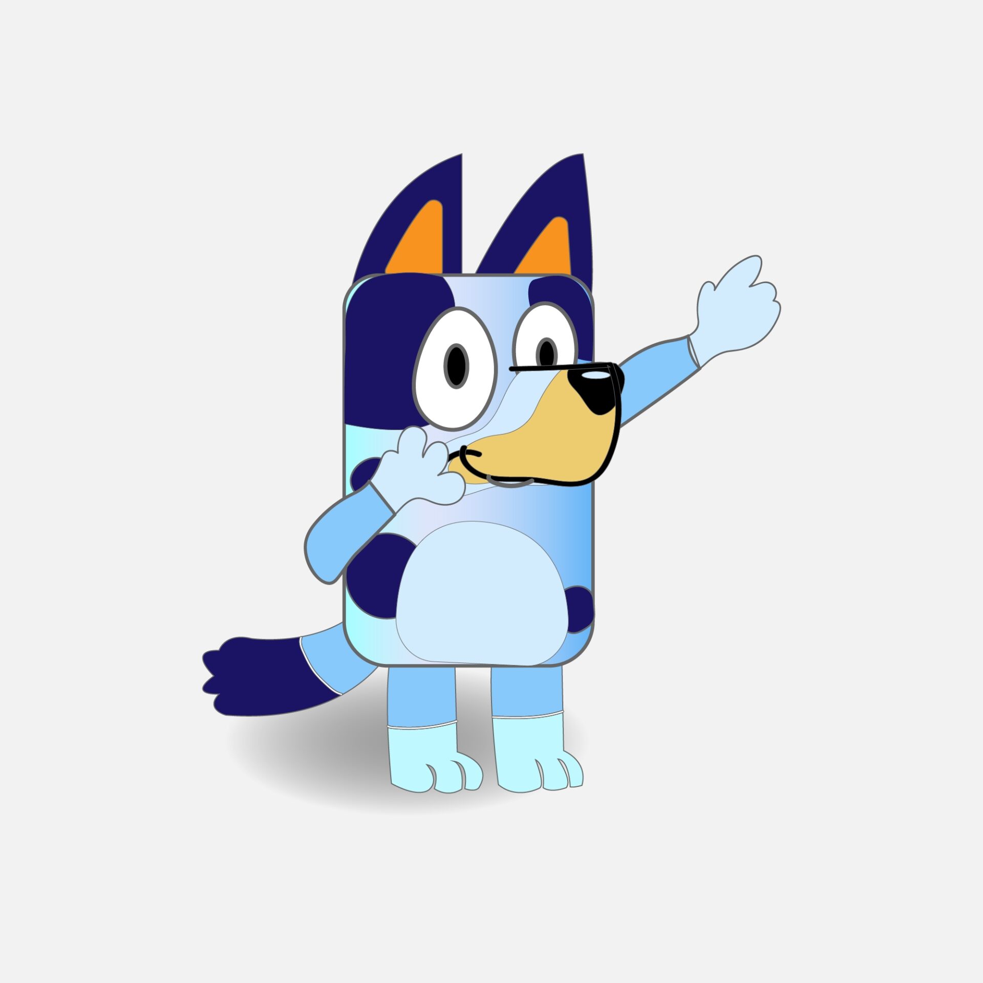 image of bluey, one of the tv shows for toddlers on this list.